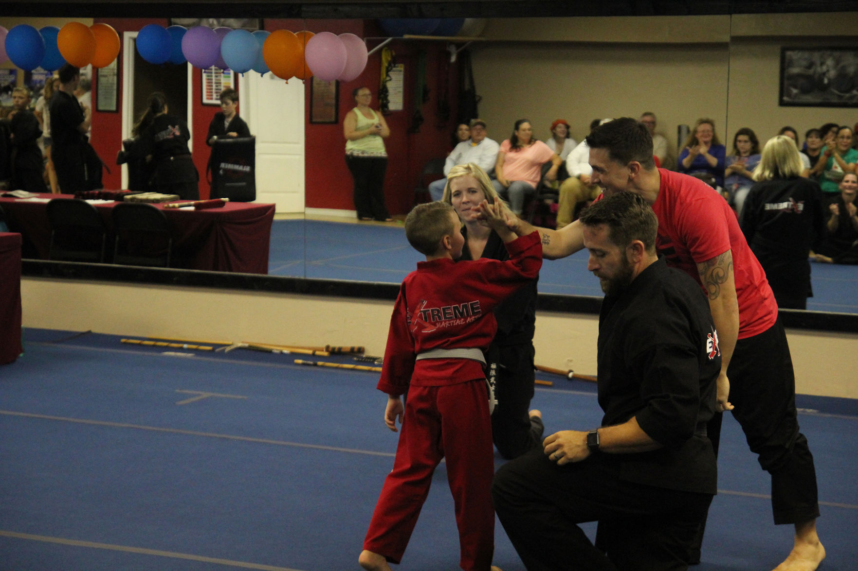 Martial Arts Students Show What They Can Do At Belt Promotion Ceremony ...