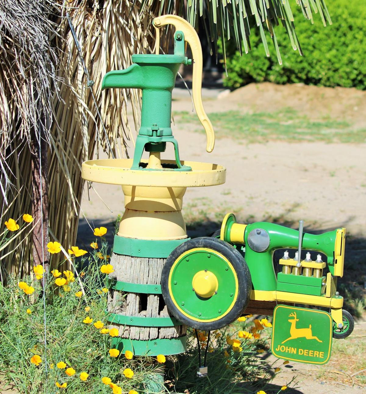 Safford man's growing yard art collection delights kids, adults alike