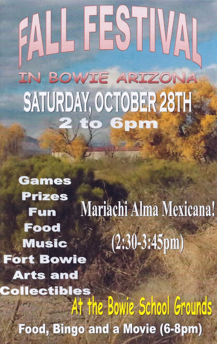 Bowie Festival is Oct. 28 Local News Stories