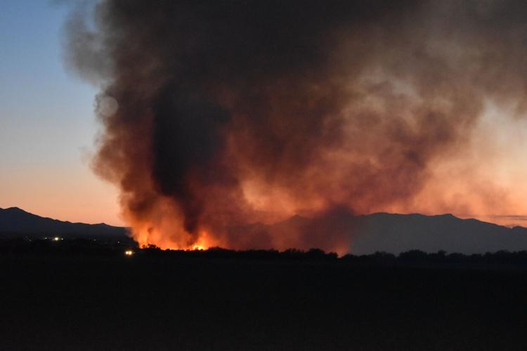 Thatcher fire continues to spread, nothing endangered Local News