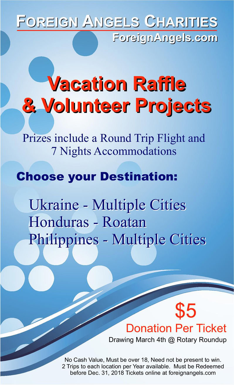 Foreign Angels Charities holding travel raffle | Local News Stories ...