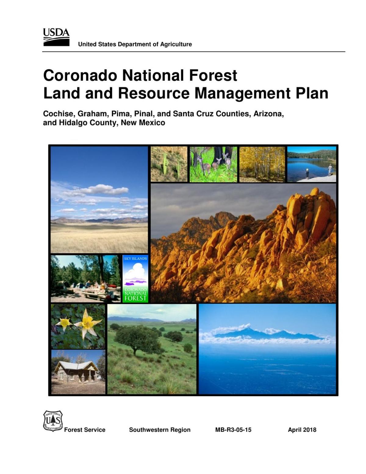 Coronado National Forest Land and Resource Management Plan