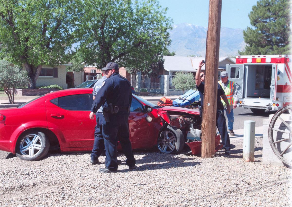 Man crashes car into utility pole | Local News Stories | eacourier.com