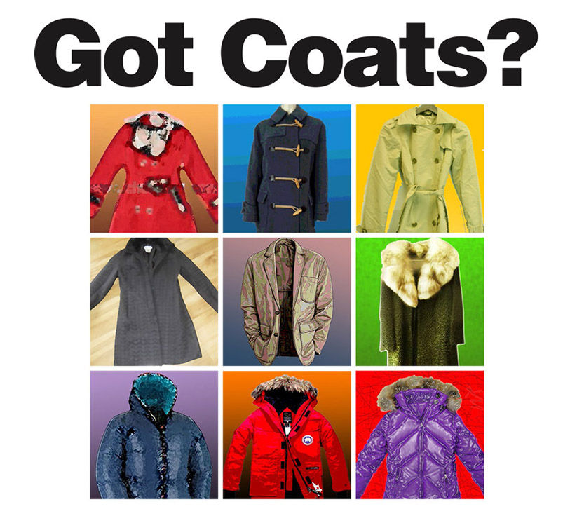 Of the coats is yours