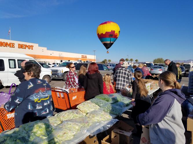 Volunteers pitch in at Borderland Produce Distribution Farmers Market