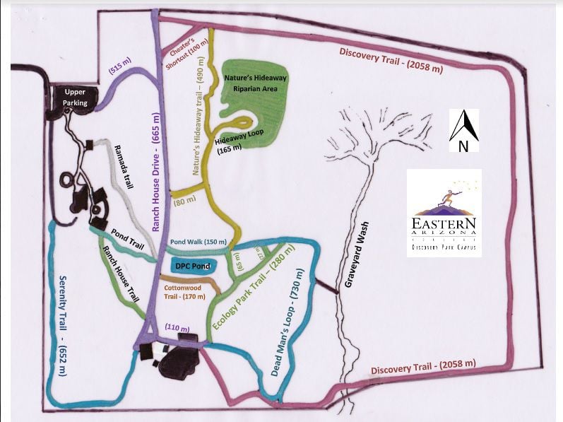 discovery park trail map
