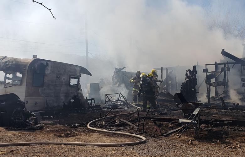 Thatcher family safe after blaze destroys home Local News
