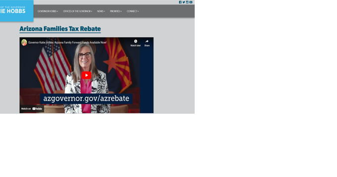 Hobbs' efforts to take credit for rebate run afoul of GOP lawmakers - Vimarsana News