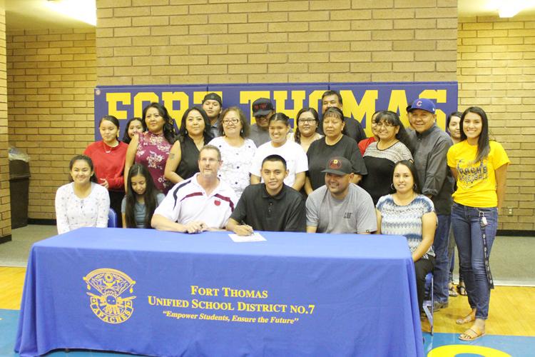 Talgo Signs With Sagu American Indian College Local Sports News 