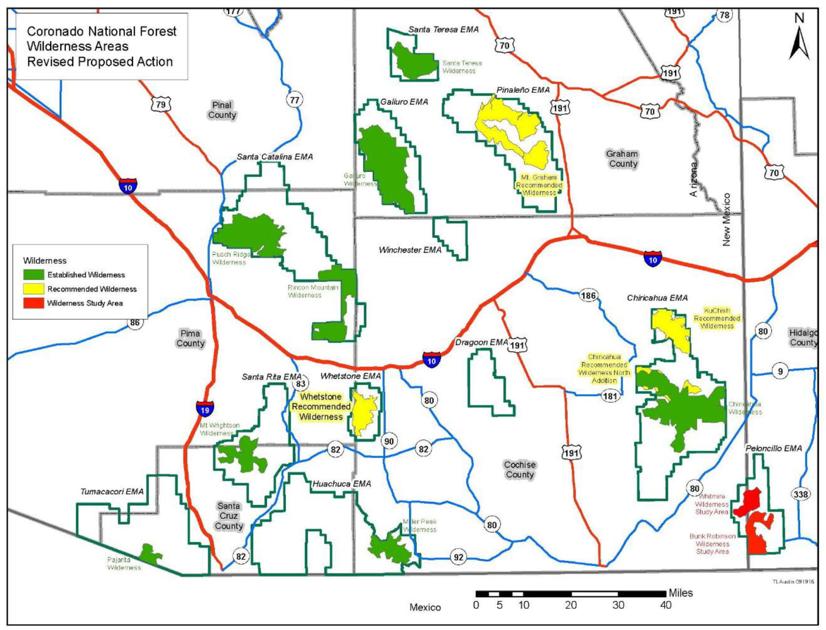 Revised Coronado National Forest Land Management Plan released Local News Stories