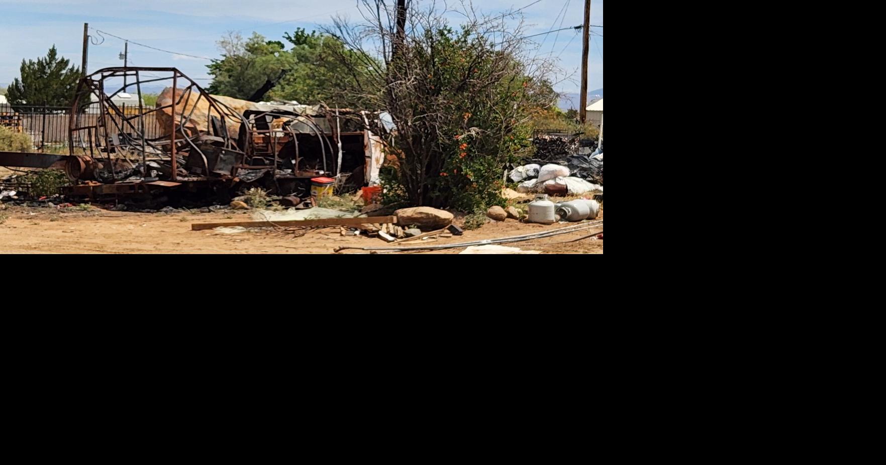 Fire destroys trailer home on Cheyenne Drive | Local News | eacourier.com