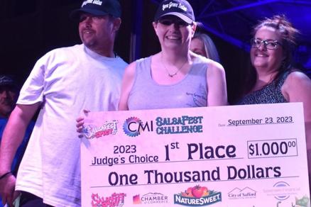 First-time competitor takes both top prizes in Salsa Challenge - Vimarsana News