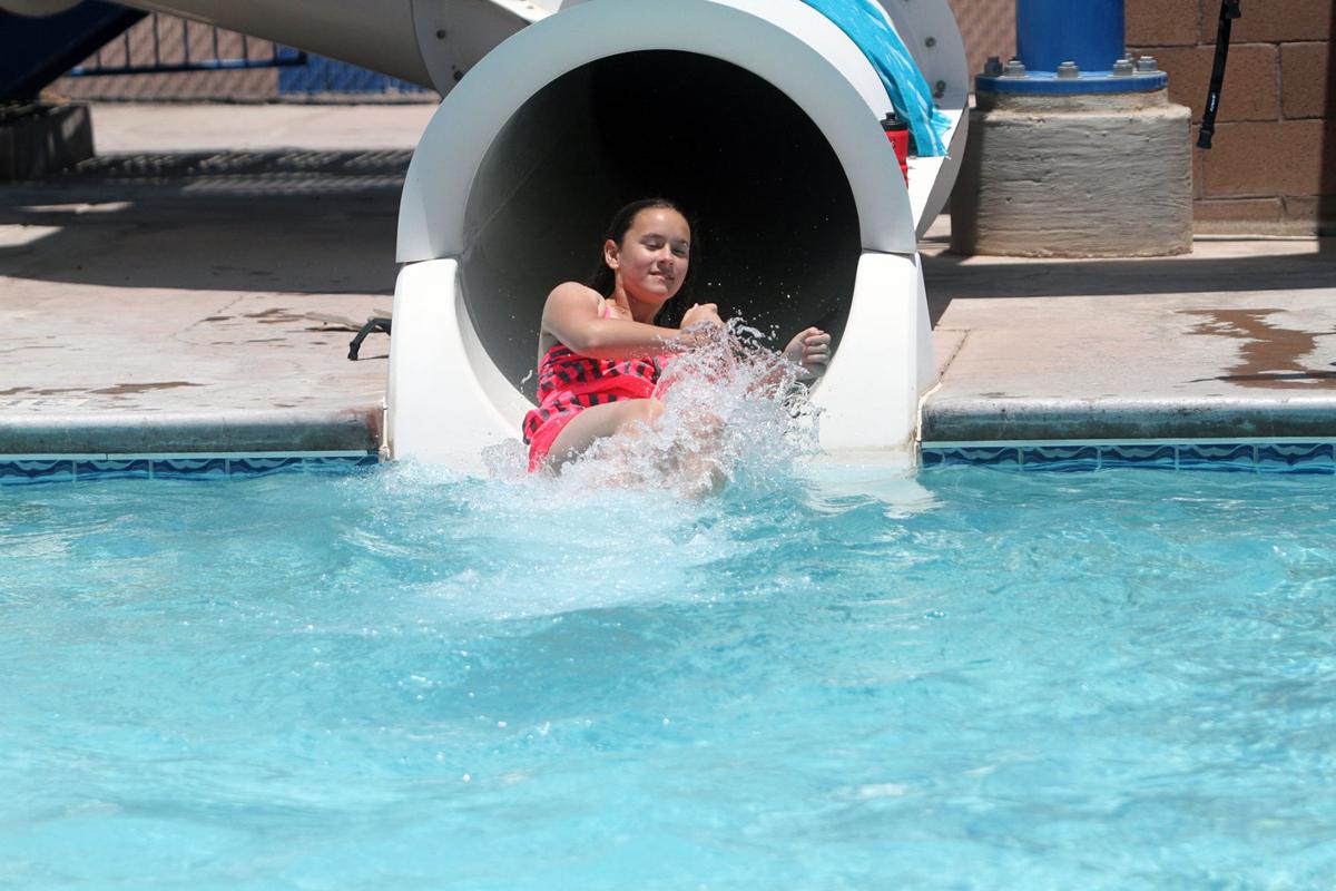 Everyone in the pool! Safford Pool opens for summer fun 