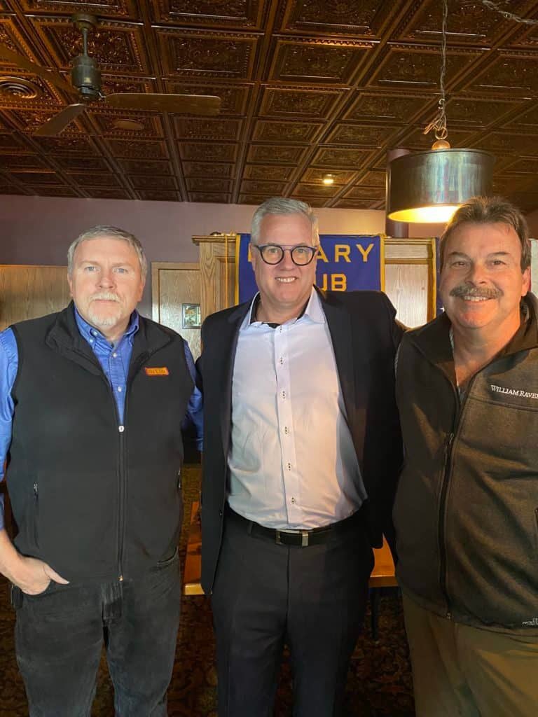 Ludlow Rotary hears from local business owner Troy Caruso