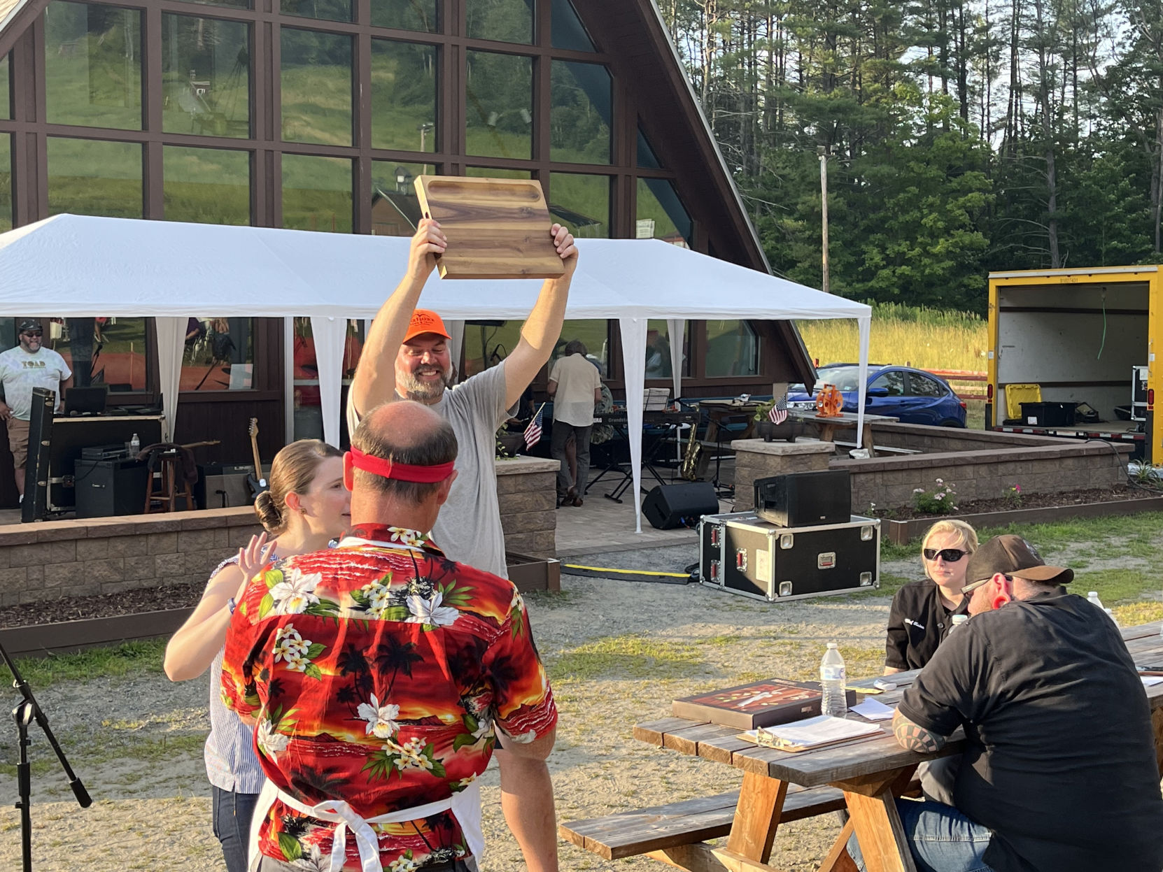 On the Chopping Block Area Chefs Faced Off Saturday for Charity