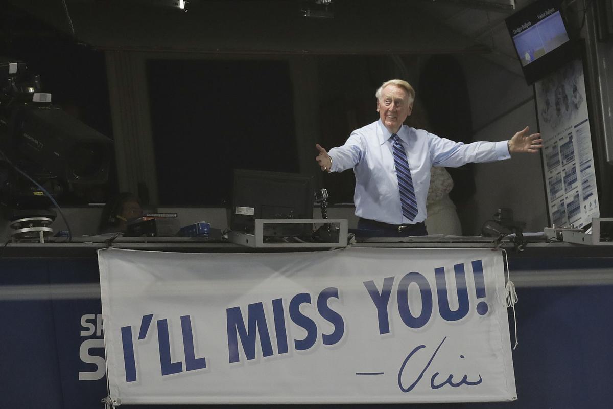 Remembering the late great Dodgers Hall of Fame Broadcaster Vin