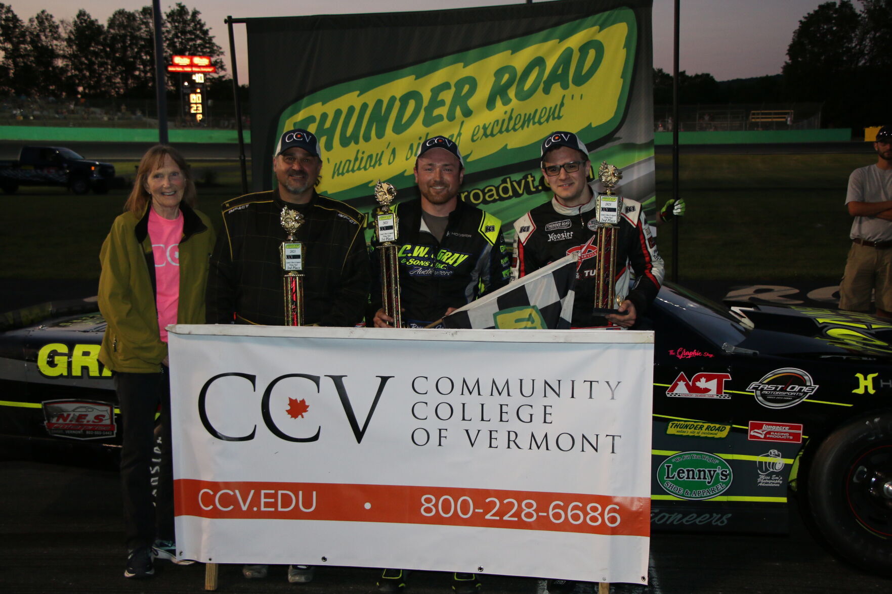 Cahoon Graduates to the Top Spot Results from Thunder Road s CCV