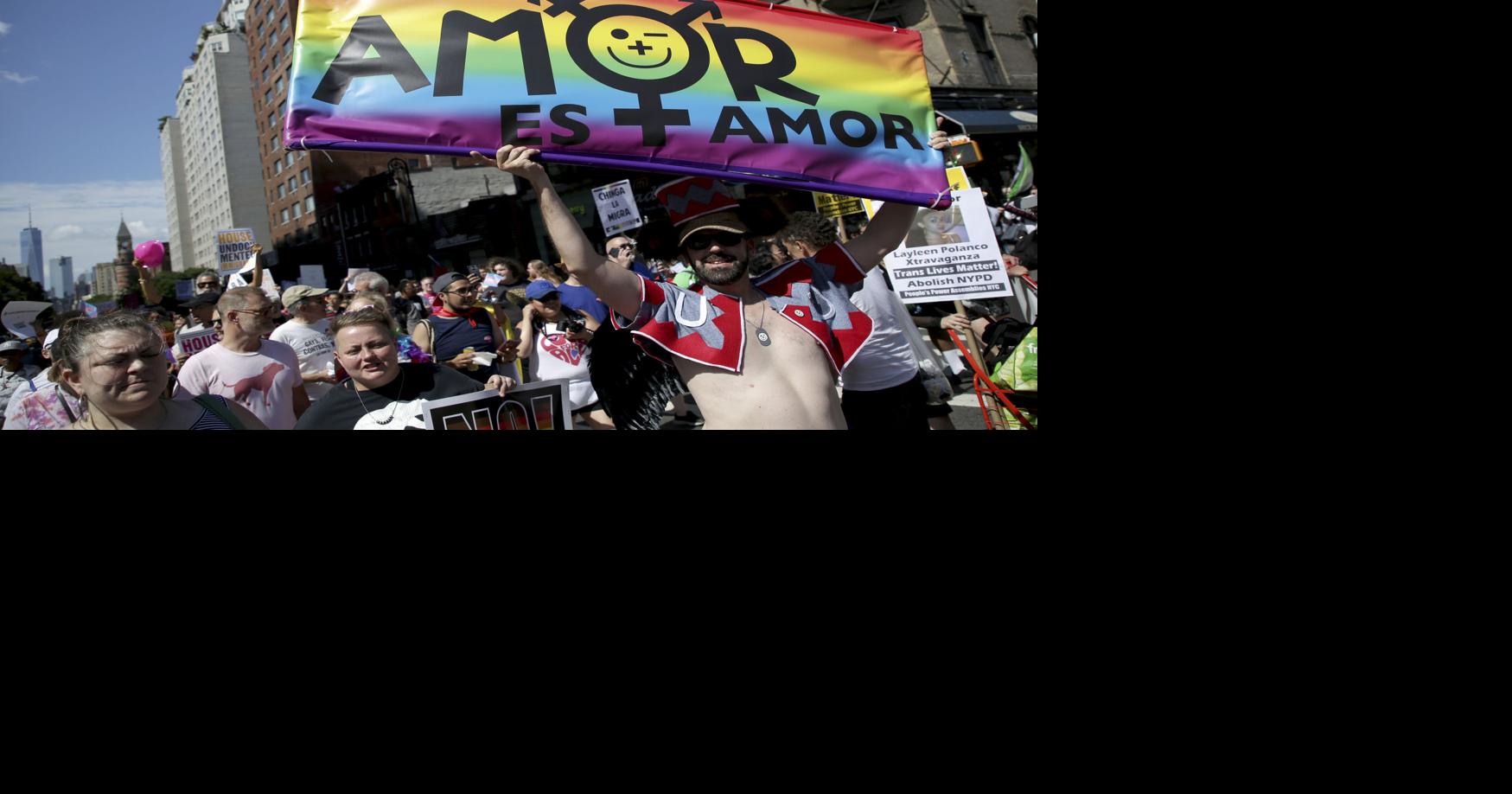 50 Years Of Lgbtq Pride Showcased In Protests Parades News 1488