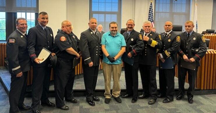 Firefighters honored for life-saving response - Vimarsana News
