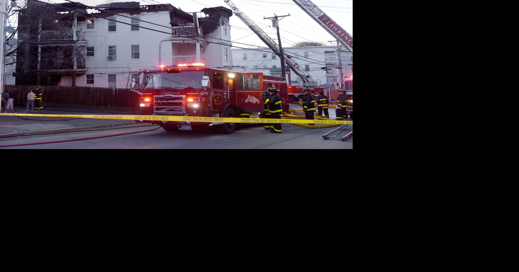 Fire destroys building, leaves 15 homeless in Lawrence | News ...