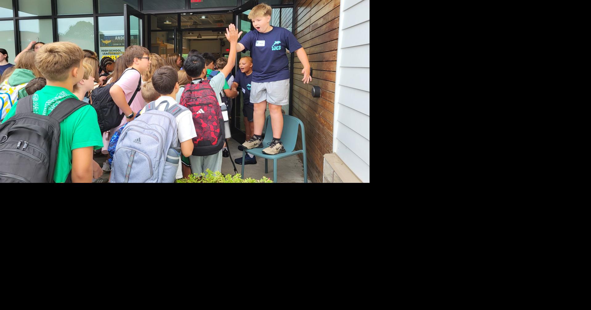Middle schoolers welcomed back 'Where Everybody Belongs'