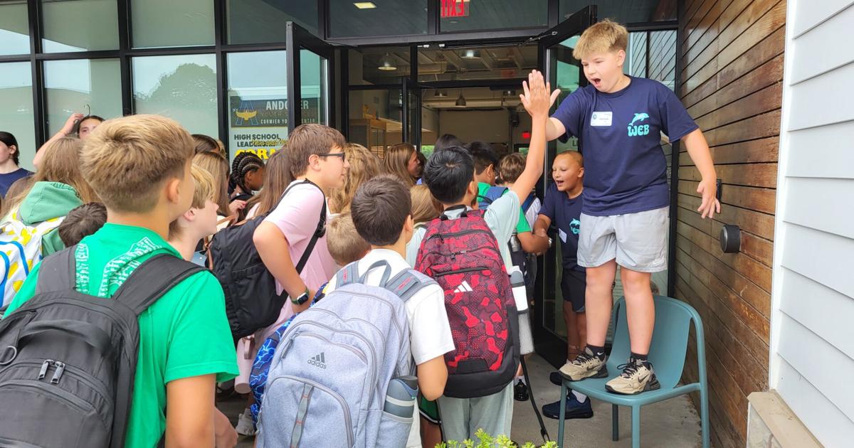Middle schoolers welcomed back 'Where Everybody Belongs'