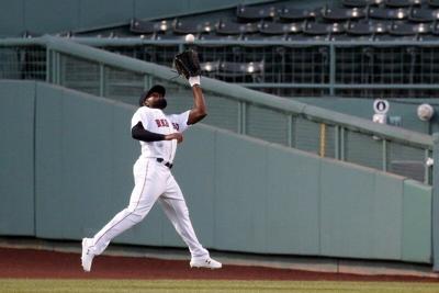 Boston Red Sox's Jackie Bradley Jr. just missing third child's