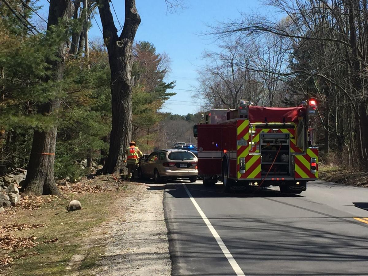 One person hospitalized after Londonderry crash New Hampshire