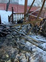 DPW driver alerts residents of fire