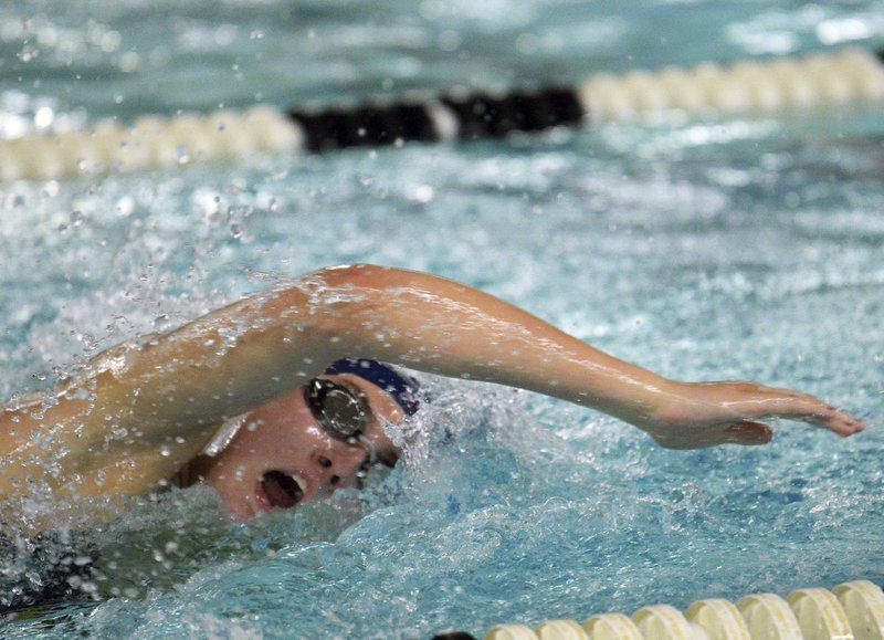 No Doubt Andover Swimming Dominates Archrival Acton Boxboro Local Sports Eagletribune Com