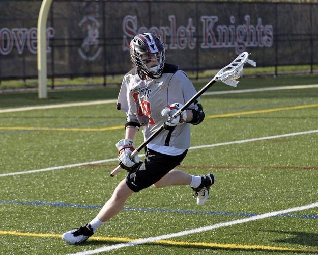 Ryan McKenna (18) of St. Thomas Aquinas in Berwick, Maine playing