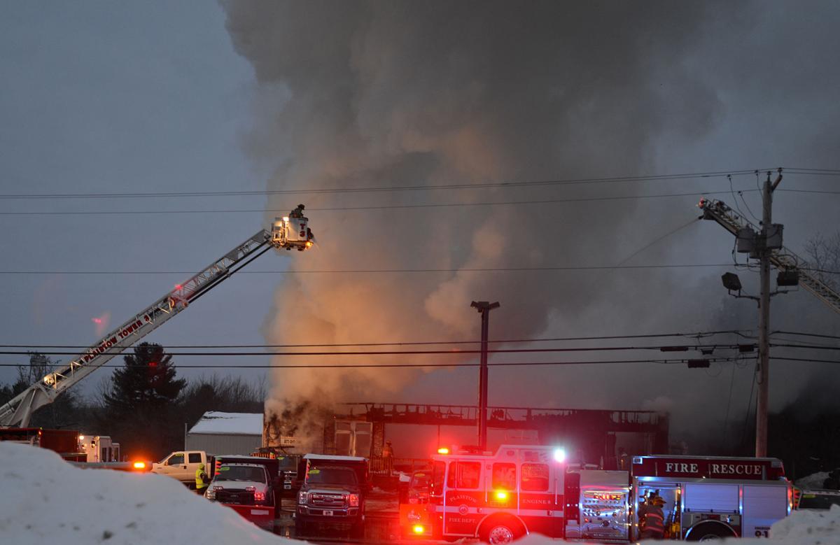 SLIDESHOW Fire at Plaistow truck dealership Gallery