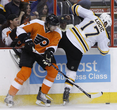 Ex-Bruin Milan Lucic has nothing bad to say about his time in Boston