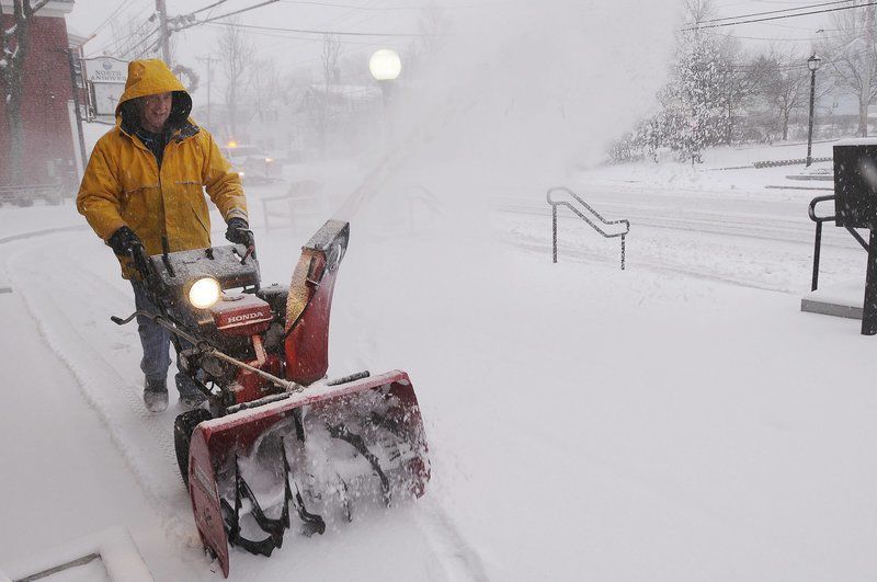 Winter weather batters region eagletribune