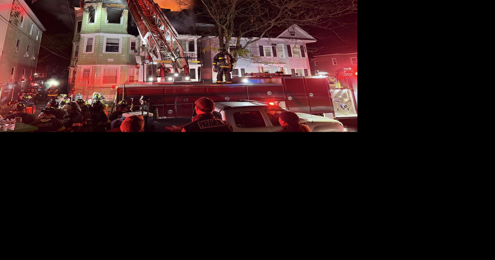 Lawrence fire displaces 17 residents
