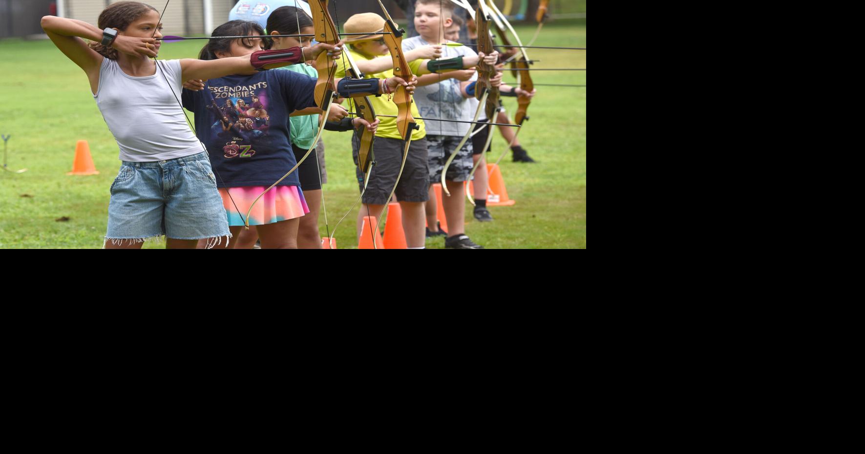 Arrows fly at archery camp: Methuen Rec program continues for 2nd week starting Monday