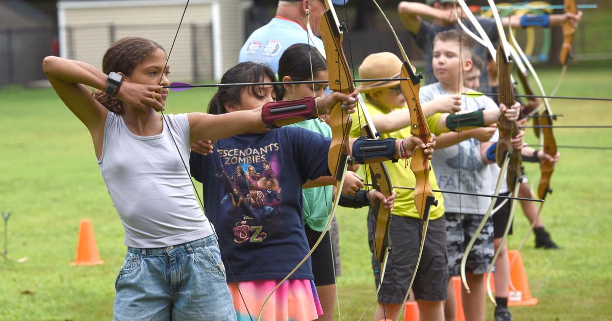 Arrows fly at archery camp: Methuen Rec program continues for 2nd week starting Monday