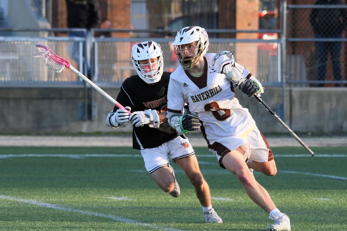 Haverhill’s Ty Lescord Nets 100th Goal in Win Against Lowell Lacrosse Game