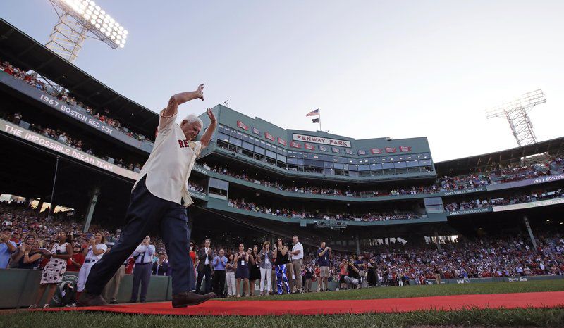 Jim Lonborg in classic form at Oldtime Baseball Game – Boston Herald