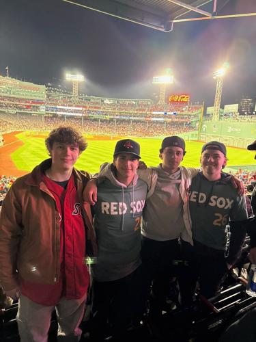 Haverhill seniors at Fenway