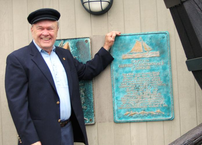 Alone at sea celebrating Independence News