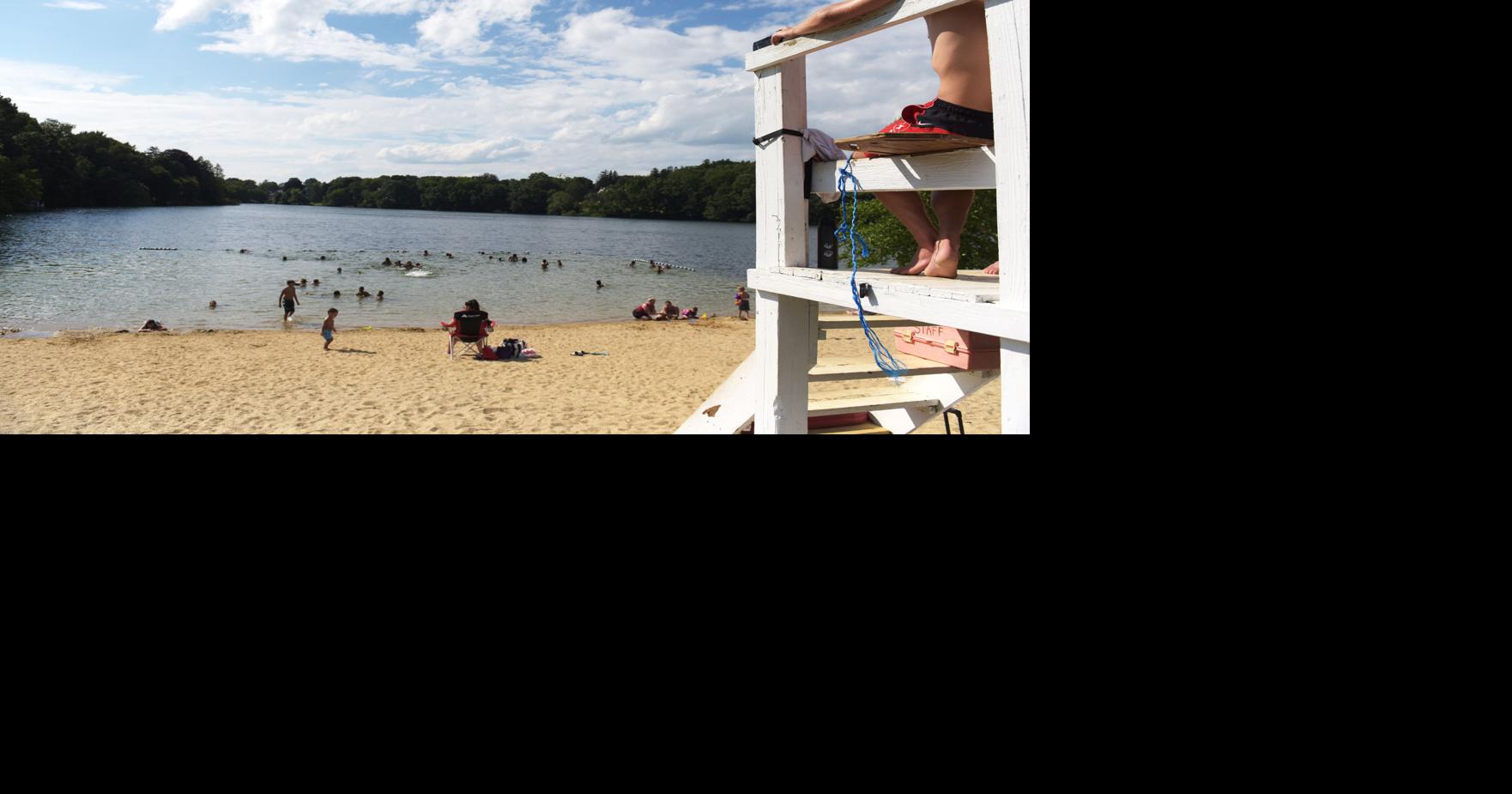 Haverhill residents beat the heat at Plug Pond Haverhill