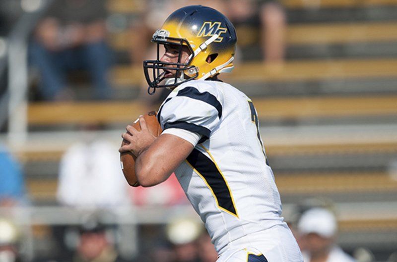 Strong Armed Sophomore Capobianco Leads Merrimack Into 2015 Season Sports Eagletribune Com