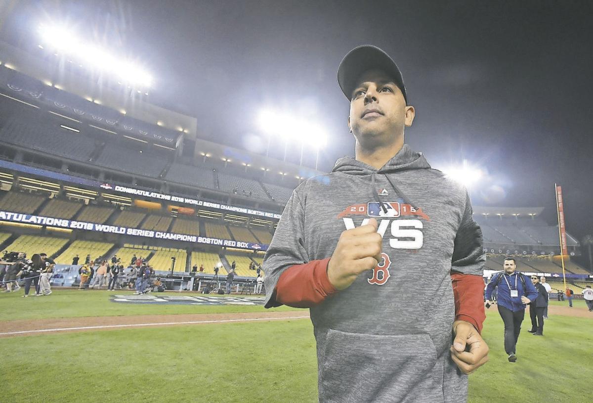 Red Sox World Series: Alex Cora brings trophy to Puerto Rico