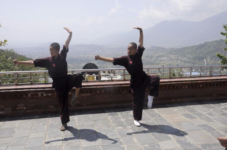 Devistation Examples 'Kung fu nuns' address Nepal devastation | Carriage Towne News ...