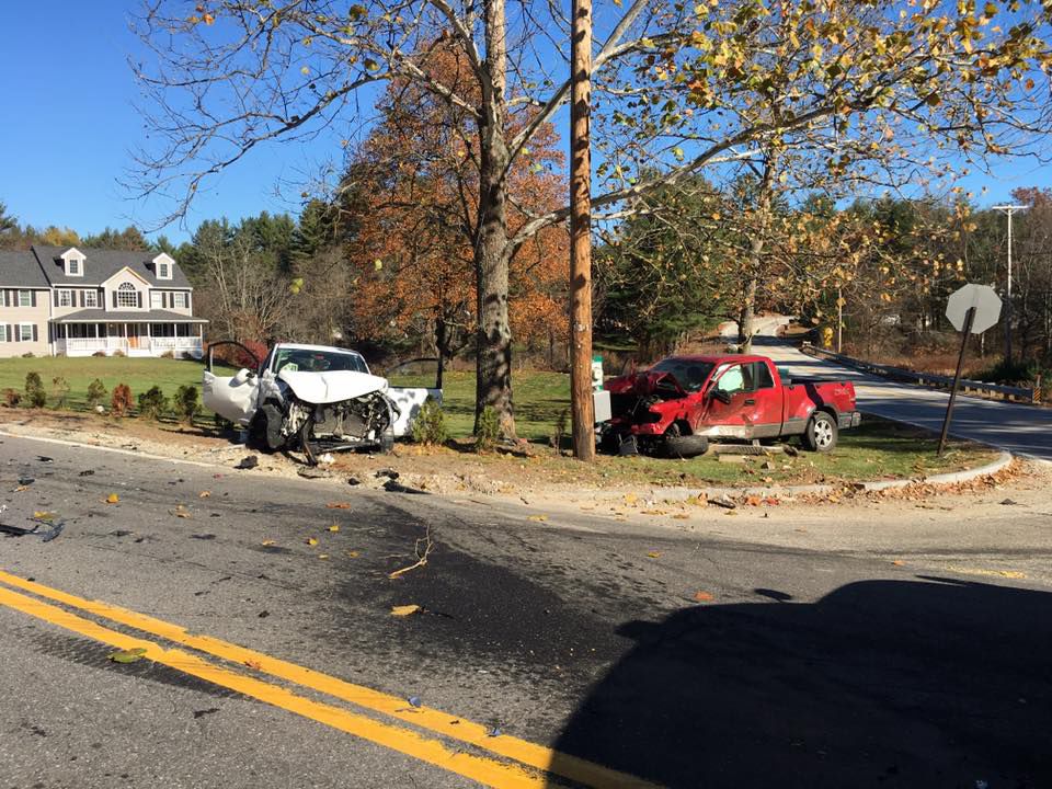 Woman MedFlighted after serious Pelham crash New Hampshire