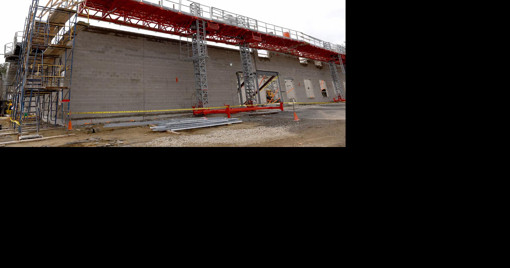 Salem Police Department construction well underway