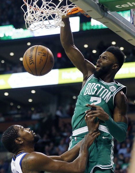 jaylen brown dunk