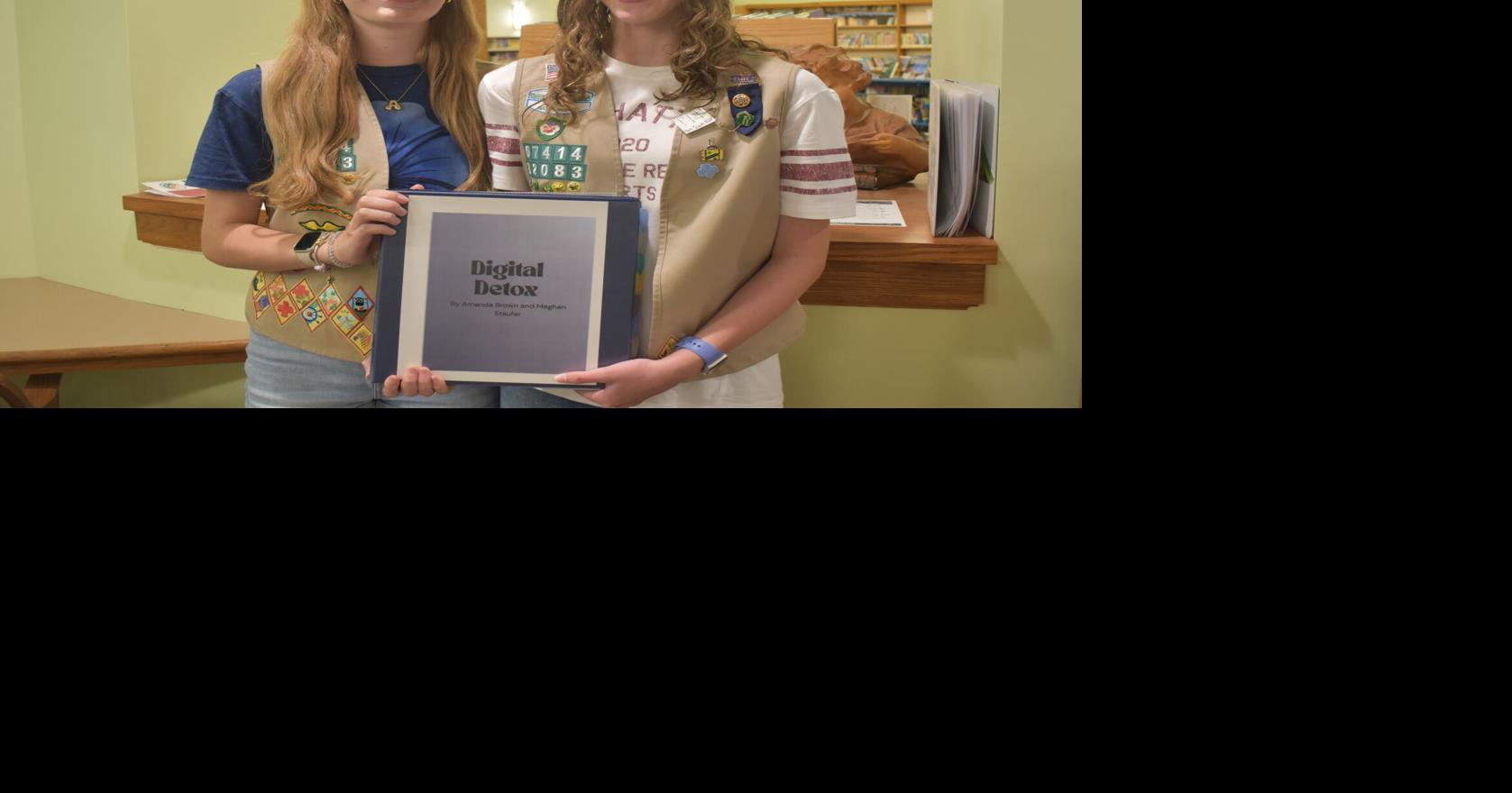 Girl Scouts work to get kids off phones