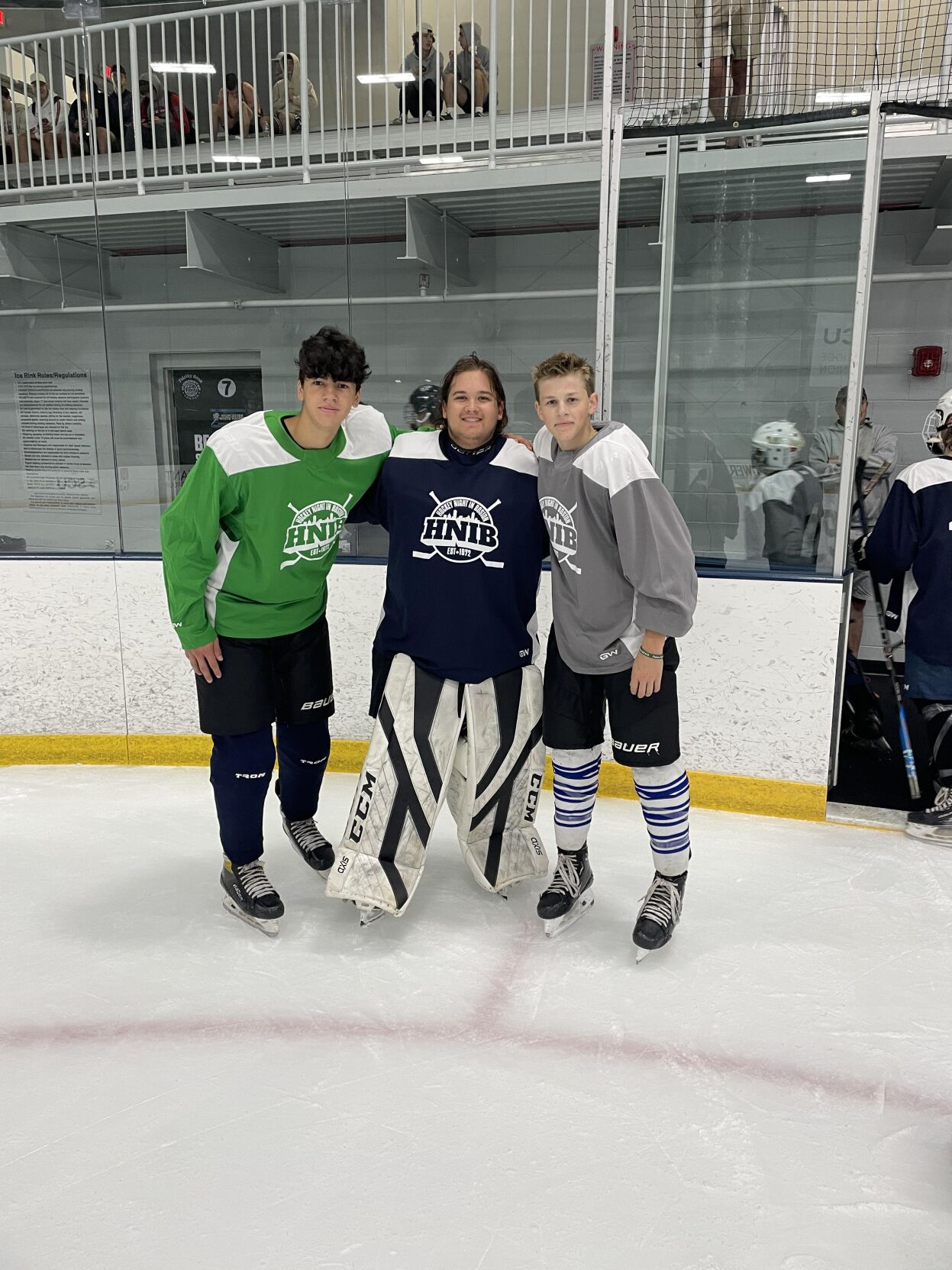 The beat goes on with O Brien Methuen High goalie shines in HNIB